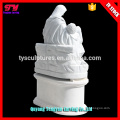 Wholesale life size garden religious white marble pieta statues